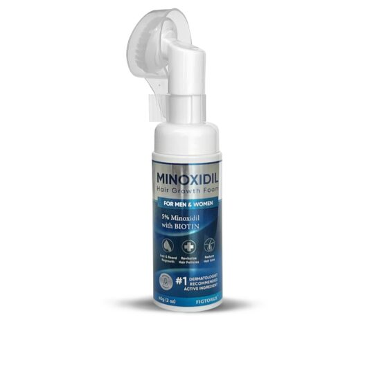 FIGTORUS 5% MINOXIDIL putos su BIOTINU ir Ricinų aliejumi